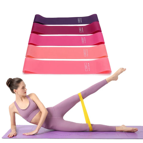 Portable Fitness Workout Equipment Rubber Resistance Bands Yoga Gym Elastic Gum Strength Pilates Crossfit Women Weight Sports Zen fit plus