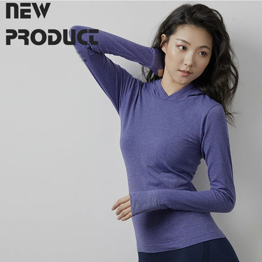 2024 Long Sleeve Sports Jacket Women Zip Fitness Yoga Shirt Winter Warm Gym Top Activewear Running Coats Workout Clothes Woman Zen fit plus
