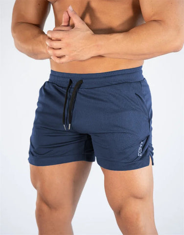 GITF Mens Gym Training Shorts Men Sports Casual Clothing Fitness Workout Running Grid quick-drying compression Shorts Athletics Zen fit plus