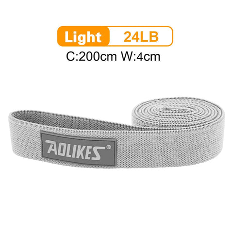 AOLIKES New Fitness Long Resistance Bands Workout Fabric Set Exercise Elastic Booty Bands For Pull Up Woman Assist Leg Zen fit plus