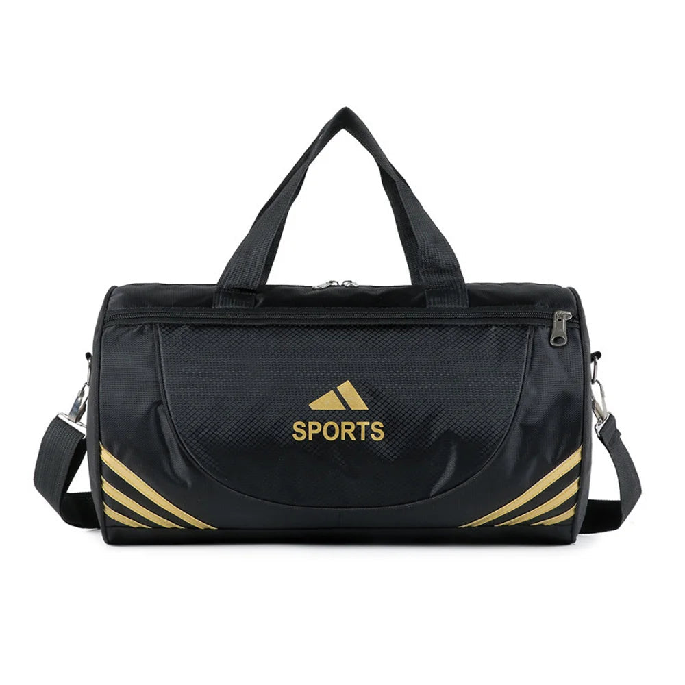 Waterproof Nylon Gym Bags Outdoor Yoga Sports Training Handbag Men Women Fitness Travel Storage Crossbody Sport Bags Zen fit plus