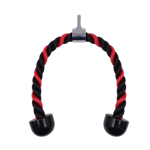 Gym Tricep Rope Pull Down Cable Rope Tricep Cord Pulldown Workout Exercise Back Fitness Strength Bodybuilding Training Equipment - Zen Fit Plus