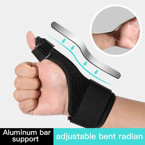 1 Pcs Removable Tenosynovitis Aluminum Wristband Wrist Brace Support Arthritis Sprain Carpal Tunnel Splint Wrap Protector Zen Fit Plus