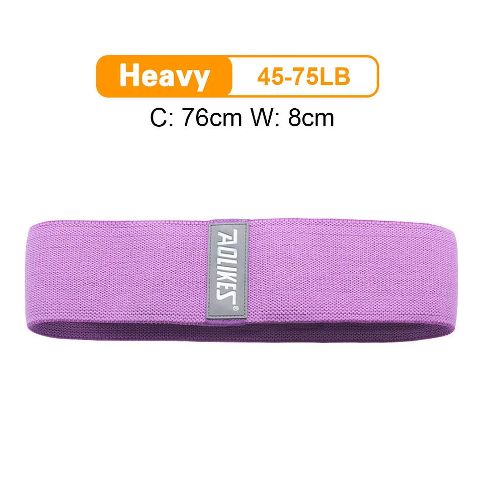 AOLIKES New Fitness Long Resistance Bands Workout Fabric Set Exercise Elastic Booty Bands For Pull Up Woman Assist Leg Zen fit plus