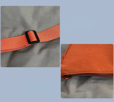 Solid Color Chest Bag For Women Large Capacity Travel Crossbody Female Half Moon Belt Bag Ladies Daily Street Fanny Packs 2024 - Zen Fit Plus