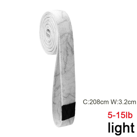 Long Booty Band Hip Circle Loop Resistance Band Workout Exercise for Legs Thigh Glute Butt Squat Non-slip Design Zen fit plus