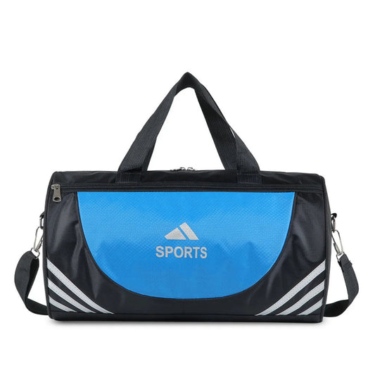 Waterproof Nylon Gym Bags Outdoor Yoga Sports Training Handbag Men Women Fitness Travel Storage Crossbody Sport Bags Zen fit plus