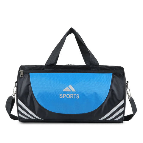 Waterproof Nylon Gym Bags Outdoor Yoga Sports Training Handbag Men Women Fitness Travel Storage Crossbody Sport Bags Zen fit plus