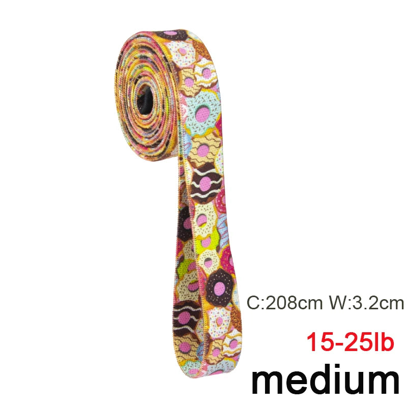 Long Booty Band Hip Circle Loop Resistance Band Workout Exercise for Legs Thigh Glute Butt Squat Non-slip Design Zen fit plus