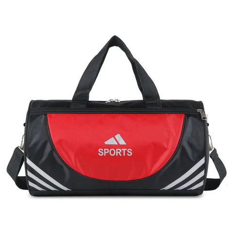 Waterproof Nylon Gym Bags Outdoor Yoga Sports Training Handbag Men Women Fitness Travel Storage Crossbody Sport Bags Zen fit plus