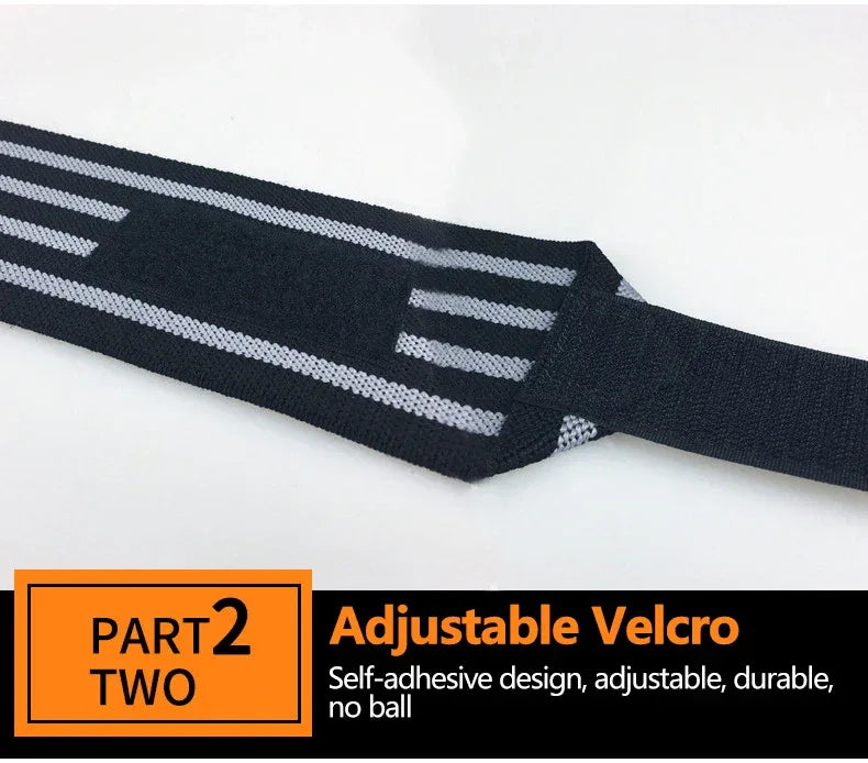 Weight Lifting Elastic Wristband Breathable Wrist Wraps Bandage for Gym Fitness Weightlifting Powerlifting Wrist Brace Support - Zen Fit Plus