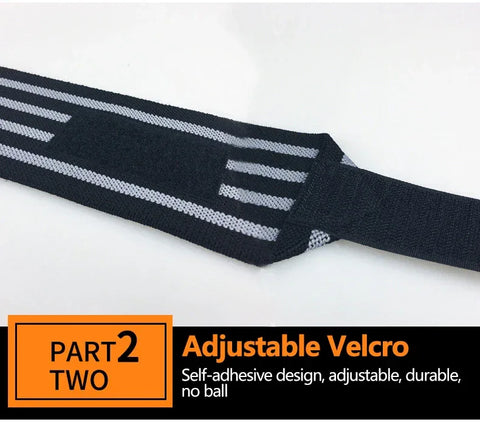 Weight Lifting Elastic Wristband Breathable Wrist Wraps Bandage for Gym Fitness Weightlifting Powerlifting Wrist Brace Support - Zen Fit Plus