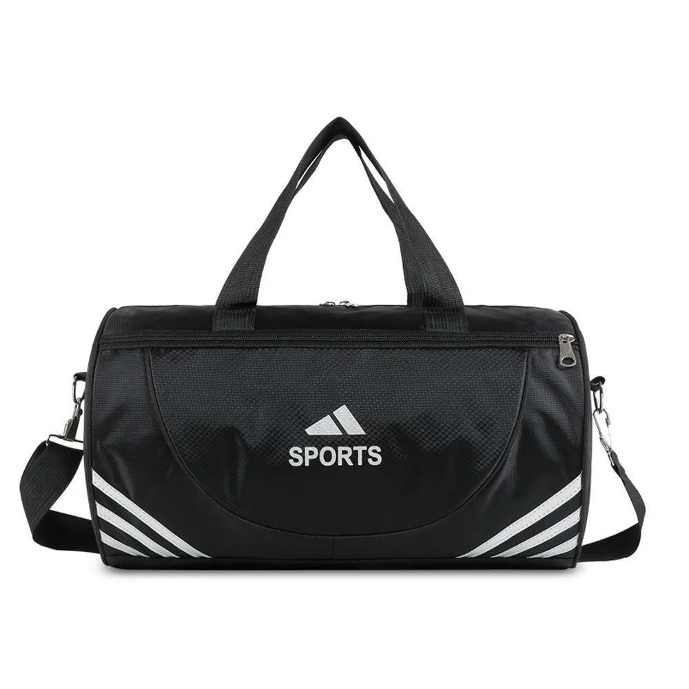 Waterproof Nylon Gym Bags Outdoor Yoga Sports Training Handbag Men Women Fitness Travel Storage Crossbody Sport Bags Zen fit plus