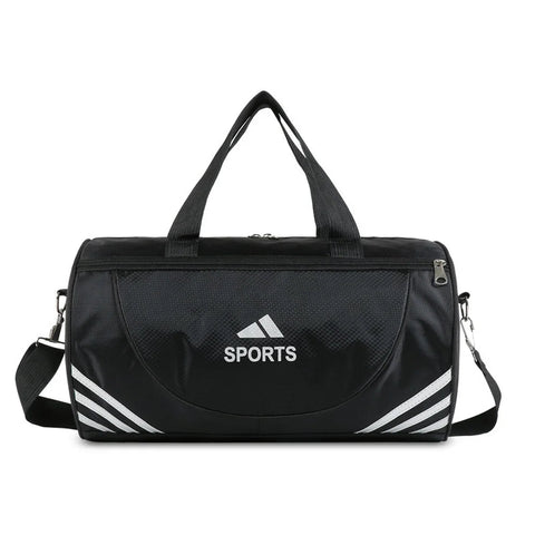 Waterproof Nylon Gym Bags Outdoor Yoga Sports Training Handbag Men Women Fitness Travel Storage Crossbody Sport Bags Zen fit plus