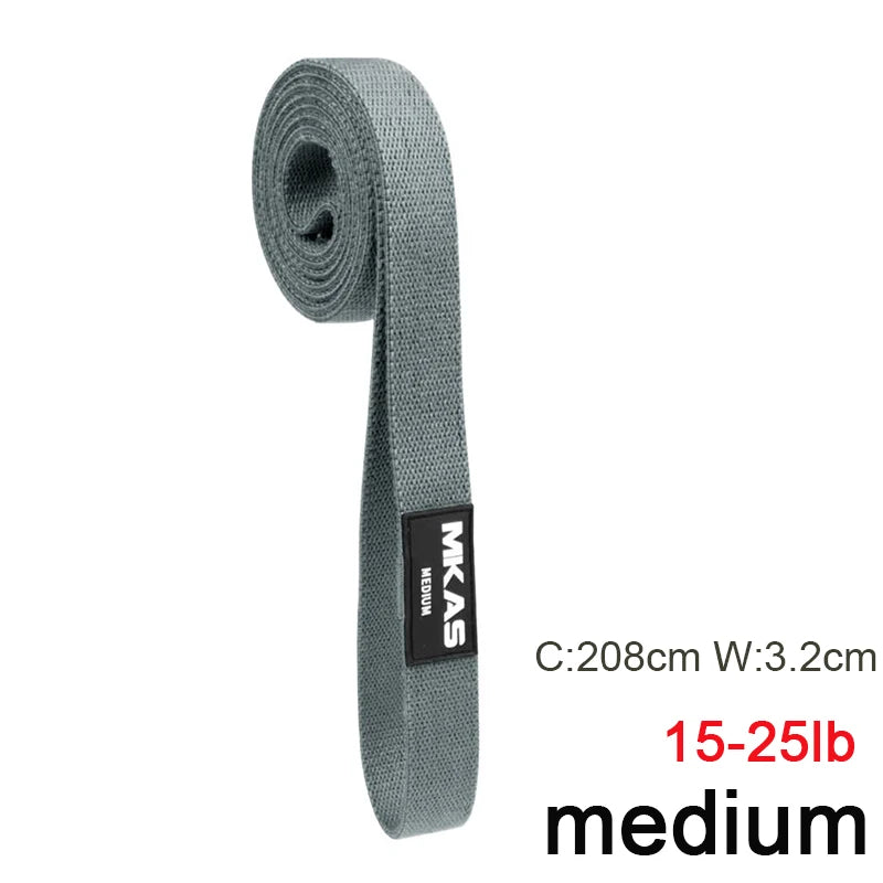 Long Booty Band Hip Circle Loop Resistance Band Workout Exercise for Legs Thigh Glute Butt Squat Non-slip Design Zen fit plus