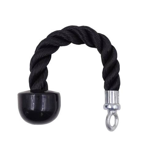 Gym Tricep Rope Pull Down Cable Rope Tricep Cord Pulldown Workout Exercise Back Fitness Strength Bodybuilding Training Equipment Zen fit plus