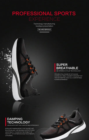 BONA Sneakers Men Shoes Sport Mesh Trainers Lightweight Baskets Femme Running Shoes Outdoor Athletic Shoes Men - Zen Fit Plus