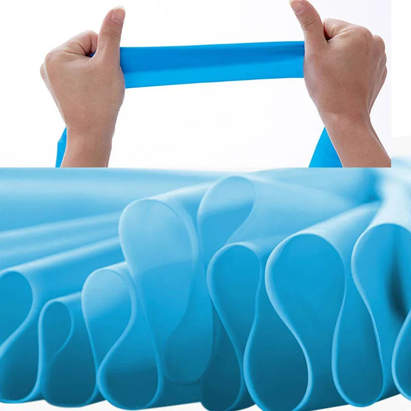 Sports Resistance Bands Pilates Strength Conditioning Workout Yoga Fitness Training Gym Equipment Latex Elastic Rubber Loops Zen fit plus