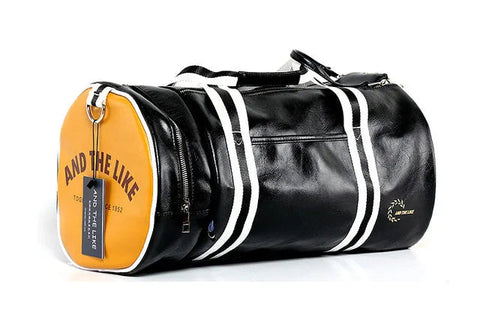 Sport Gym Bag for Women Men Shoulder Bags With Shoes Storage Pocket Fitness Training Waterproof Leather Travel Bag Handbag Daily Zen fit plus
