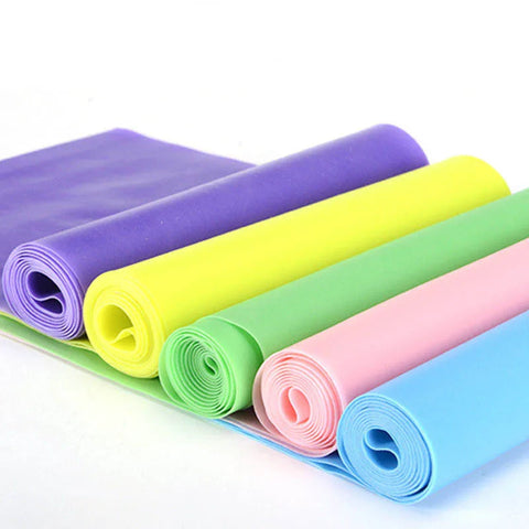 Sports Resistance Bands Pilates Strength Conditioning Workout Yoga Fitness Training Gym Equipment Latex Elastic Rubber Loops Zen fit plus