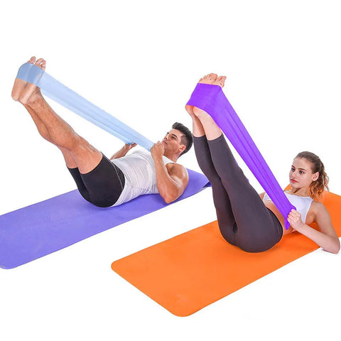 Sports Resistance Bands Pilates Strength Conditioning Workout Yoga Fitness Training Gym Equipment Latex Elastic Rubber Loops Zen fit plus