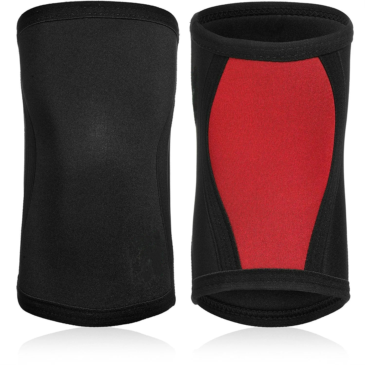 Knee Sleeves for Weightlifting (1 Pair) Premium Support & Compression - Powerlifting & Crossfit - 7mm Neoprene Sleeve Zen fit plus