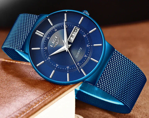 LIGE sport wrist watch