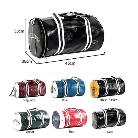 Sport Gym Bag for Women Men Shoulder Bags With Shoes Storage Pocket Fitness Training Waterproof Leather Travel Bag Handbag Daily Zen fit plus