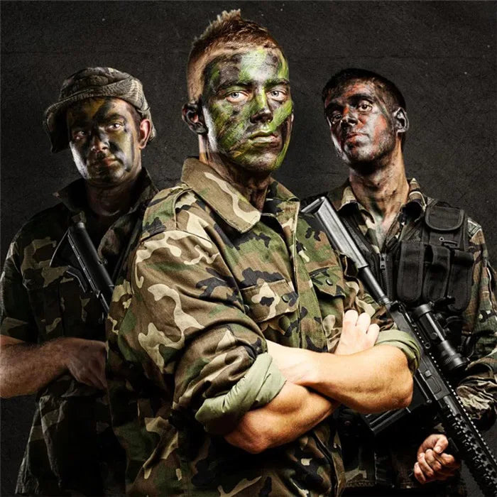 4.8m Camouflage Elastic Bandage Wrap Tape Hunt Disguise Self Adhesive Sports Protector Knee Finger Ankle Athletic Bands - Zen Fit Plus