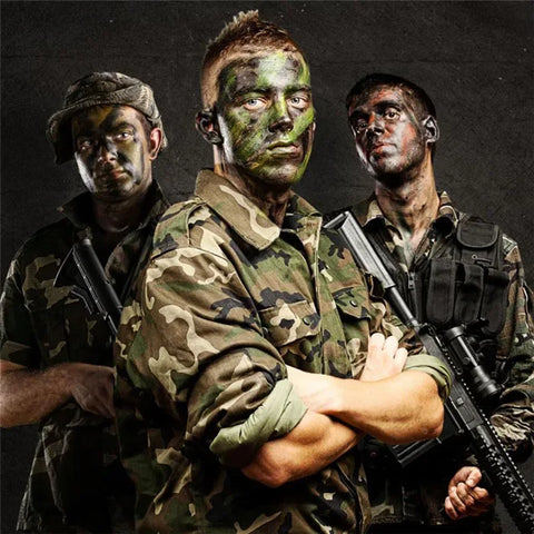 4.8m Camouflage Elastic Bandage Wrap Tape Hunt Disguise Self Adhesive Sports Protector Knee Finger Ankle Athletic Bands - Zen Fit Plus