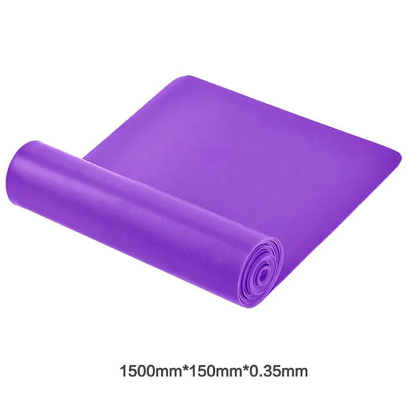 Sports Resistance Bands Pilates Strength Conditioning Workout Yoga Fitness Training Gym Equipment Latex Elastic Rubber Loops Zen fit plus