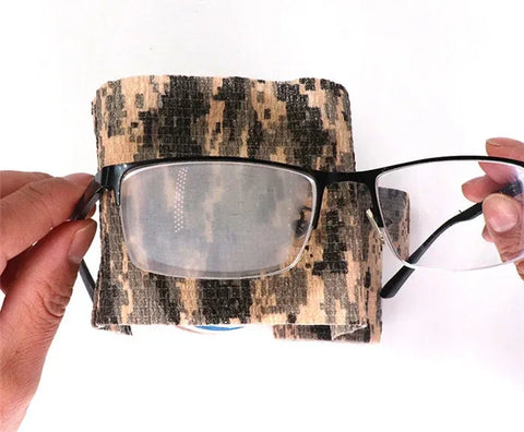 4.8m Camouflage Elastic Bandage Wrap Tape Hunt Disguise Self Adhesive Sports Protector Knee Finger Ankle Athletic Bands - Zen Fit Plus