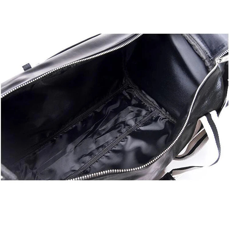 Sport Gym Bag for Women Men Shoulder Bags With Shoes Storage Pocket Fitness Training Waterproof Leather Travel Bag Handbag Daily Zen fit plus