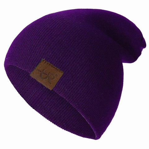 Unisex Beanie Hat URGENTMAN Casual Beanie For Men & Women Warm Soft Knitted Hat Stylish Plain Daily Winter Hat Zen Fit Plus