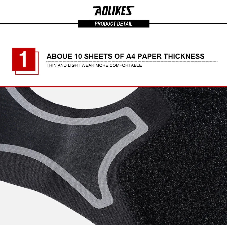 AOLIKES Ankle Support Brace,Elasticity Free Adjustment Protection Foot Bandage,Sprain Prevention Sport Fitness Guard Band - Zen Fit Plus