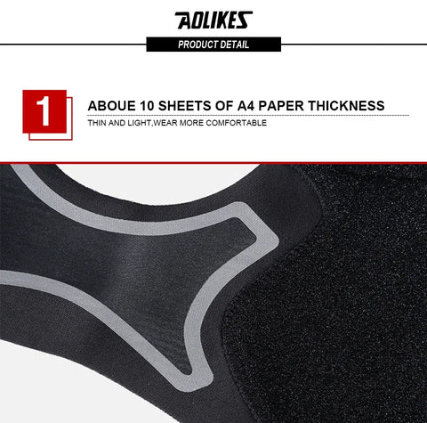 AOLIKES Ankle Support Brace,Elasticity Free Adjustment Protection Foot Bandage,Sprain Prevention Sport Fitness Guard Band - Zen Fit Plus