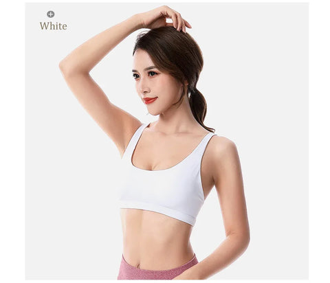 Fitness Sports Bra for Women Push Up Wirefree Padded Crisscross Strappy Running Gym Training Workout Yoga Underwear Crop Tops - Zen Fit Plus