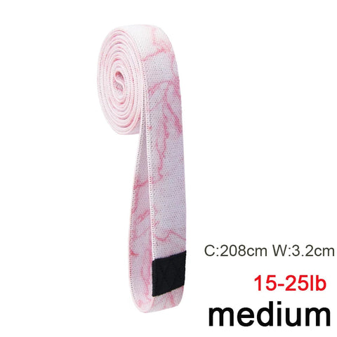 Long Booty Band Hip Circle Loop Resistance Band Workout Exercise for Legs Thigh Glute Butt Squat Non-slip Design Zen fit plus