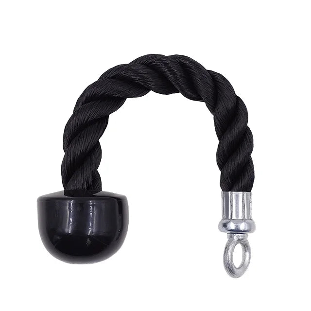 Gym Tricep Rope Pull Down Cable Rope Tricep Cord Pulldown Workout Exercise Back Fitness Strength Bodybuilding Training Equipment Zen fit plus