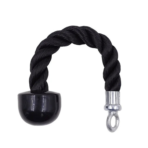 Gym Tricep Rope Pull Down Cable Rope Tricep Cord Pulldown Workout Exercise Back Fitness Strength Bodybuilding Training Equipment Zen fit plus
