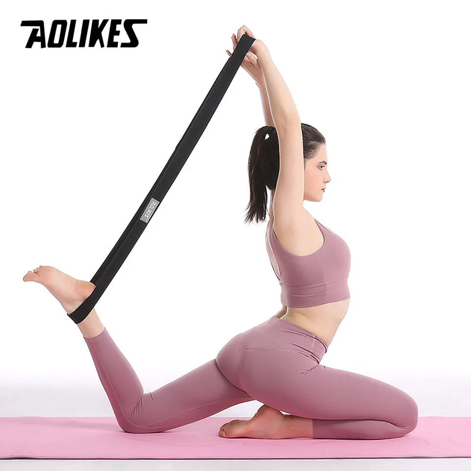 AOLIKES New Fitness Long Resistance Bands Workout Fabric Set Exercise Elastic Booty Bands For Pull Up Woman Assist Leg Zen fit plus
