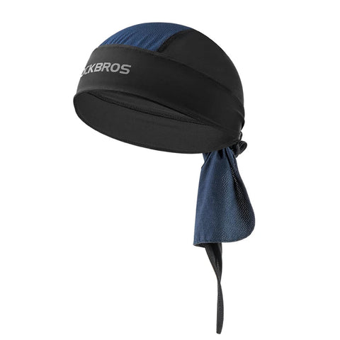 ROCKBROS Cycling Bicycle Bandana Breathable Wicking Elasticity Men Women Outdoor Running Hiking Sunscreen Cap Headwear Headband Zen fit plus