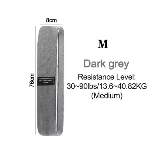 Fitness Resistance Band Buttocks Expansion Fitness Cloth Rubber Band Elastic Expander Suitable For Home Exercise Sport Equipment Zen fit plus
