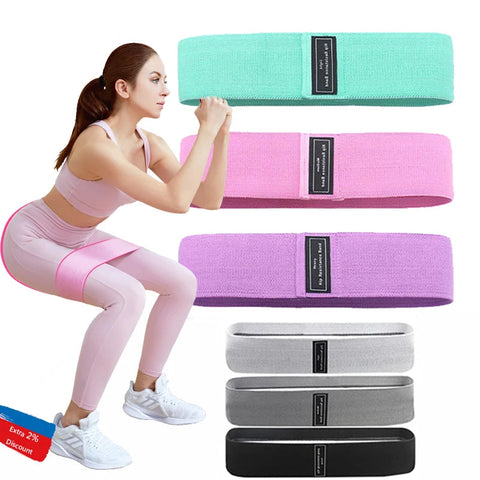 Fitness Resistance Band Buttocks Expansion Fitness Cloth Rubber Band Elastic Expander Suitable For Home Exercise Sport Equipment Zen fit plus
