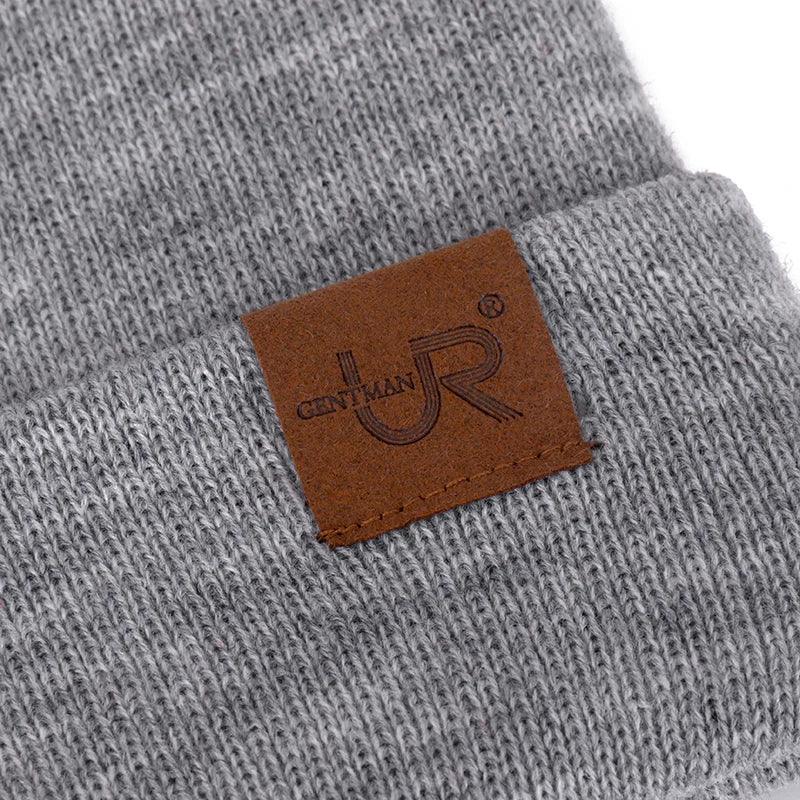 Unisex Beanie Hat URGENTMAN Casual Beanie For Men & Women Warm Soft Knitted Hat Stylish Plain Daily Winter Hat - Zen Fit Plus