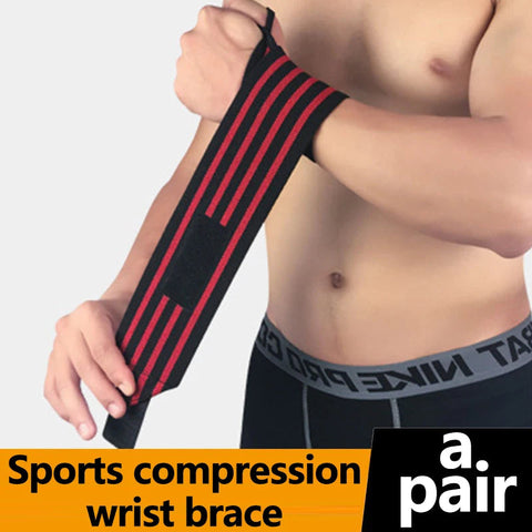 Weight Lifting Elastic Wristband Breathable Wrist Wraps Bandage for Gym Fitness Weightlifting Powerlifting Wrist Brace Support Zen fit plus