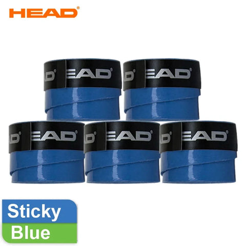 5Pcs HEAD Tennis Overgrip PU HEAD Tennis Racket Overgrip Absorption Grip Badminton Racket Handle Grip Tennis Grip Padel Tape Zen Fit Plus