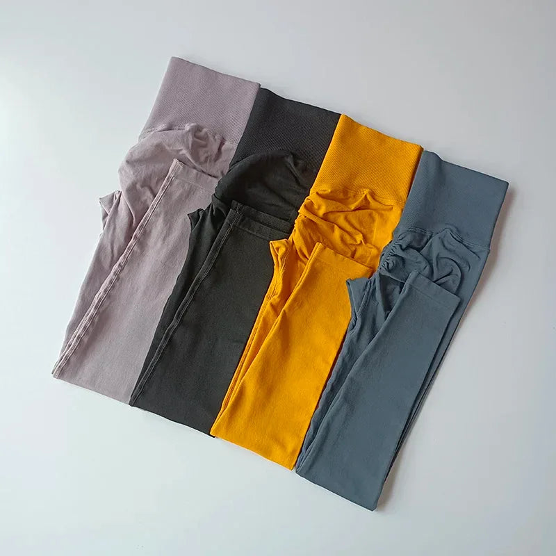 High Waist Yoga Leggings Women Seamless Push Up Sport Leggings Fitness Running Hip Lift Yoga Pants Highly Elastic Gym leggings - Zen Fit Plus