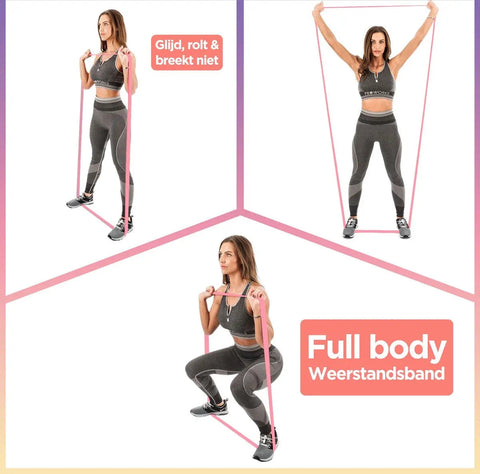 Long Booty Band Hip Circle Loop Resistance Band Workout Exercise for Legs Thigh Glute Butt Squat Non-slip Design Zen fit plus