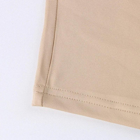 Cut Out Sexy Crop Off Shoulder Solid Skinny Sport Short Tops Women Tank Irregular Summer Tube Tops - Zen Fit Plus